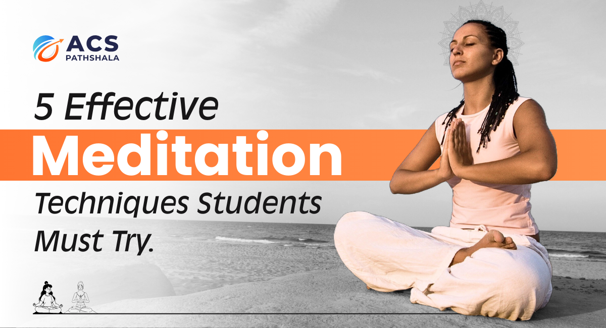 5 effective meditation techniques