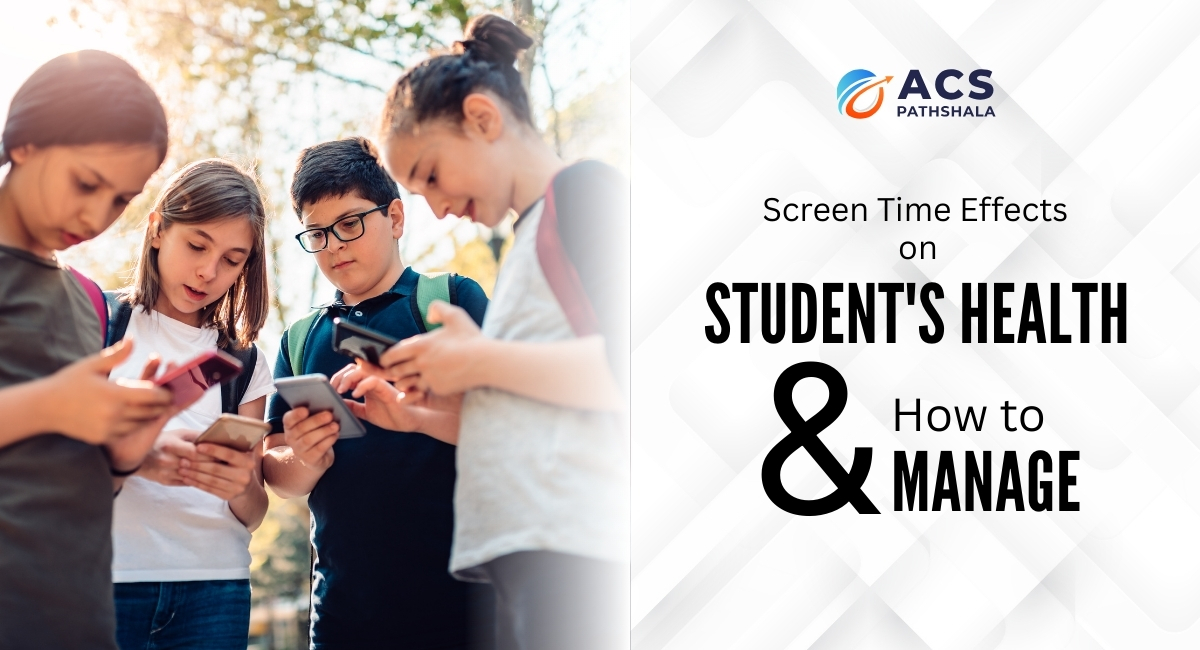 screen time effects on student's health.